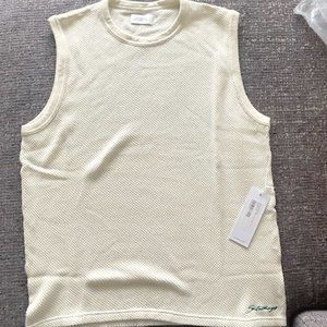 Saturdays New York City Makoa Cotton Mesh Tank - NWT